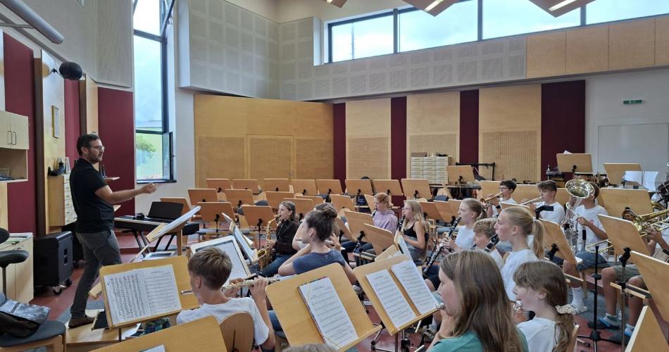 Probentag Schulorchester